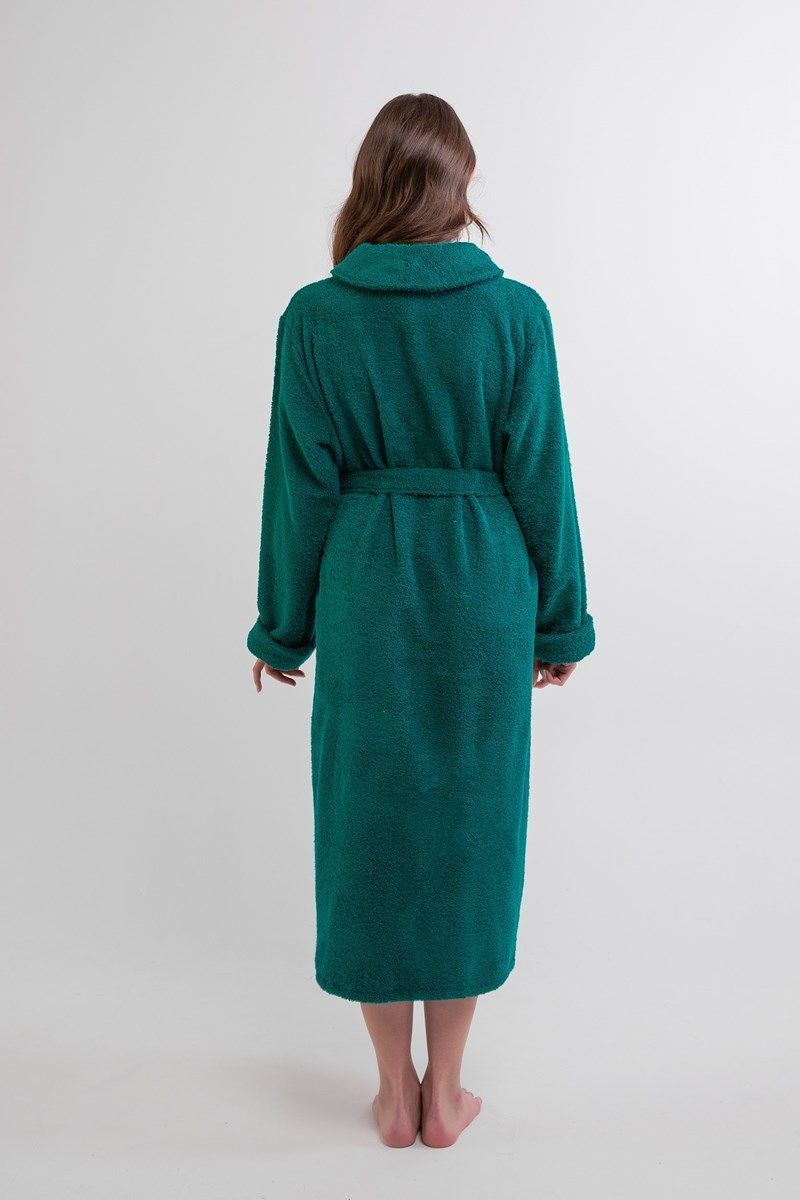 снимок Халат махровый женский изумруд от магазина BIO-TEXTILES ОПТ