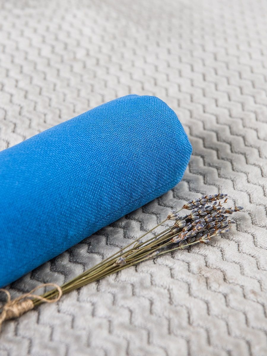 снимок Подушка "Валик детский" с лузгой гречихи от магазина BIO-TEXTILES ОПТ