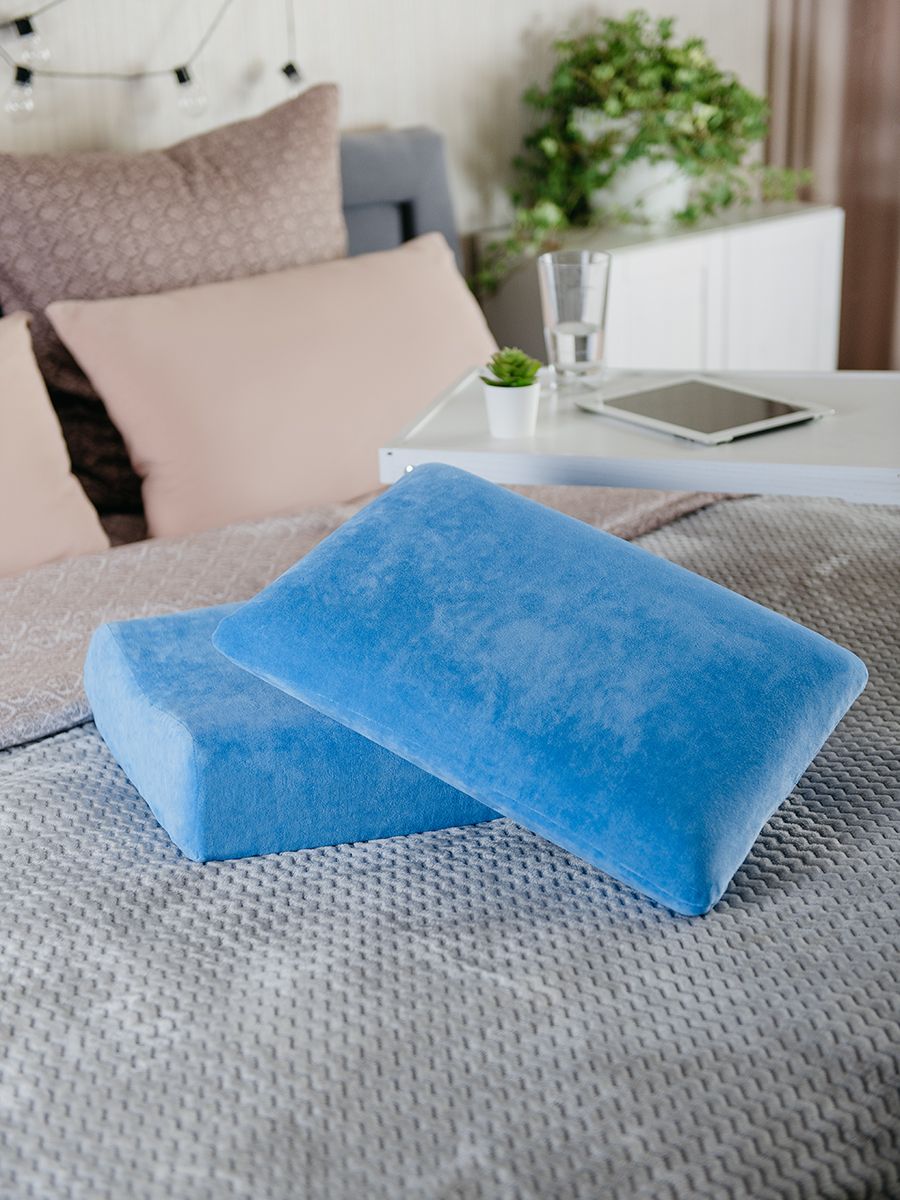 снимок Ортопедическая подушка “Ультрамарин-Классика" от магазина BIO-TEXTILES ОПТ